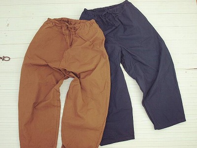8/10 prit 40/2ウェザーバギーパンツ入荷_f0325437_11210412.jpg