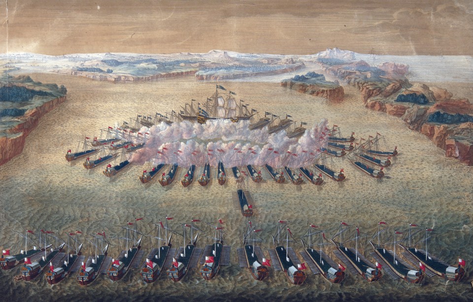 彼得大帝-甘古特海戰(Battle of Gangut)_e0040579_2163646.jpg