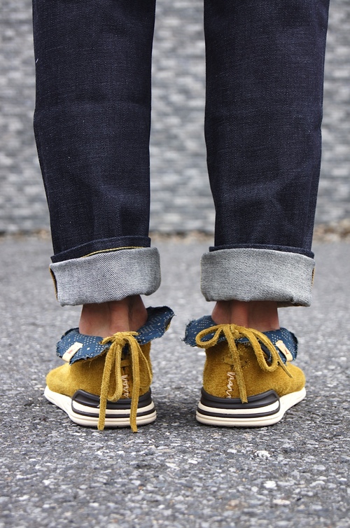 SOPHNET. × visvim - The navy and yellow!!_c0079892_21274440.jpg