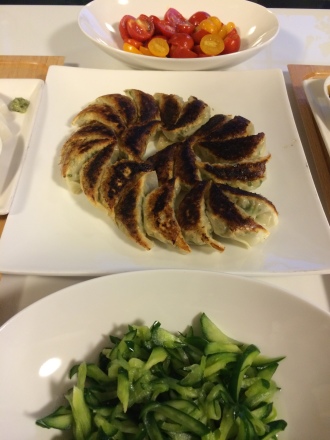 野菜餃子・・・8/11①_b0247223_20494323.jpg