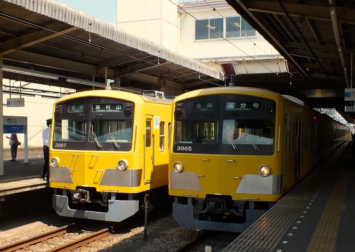 西武3000系 : 黄色い電車に乗せて…