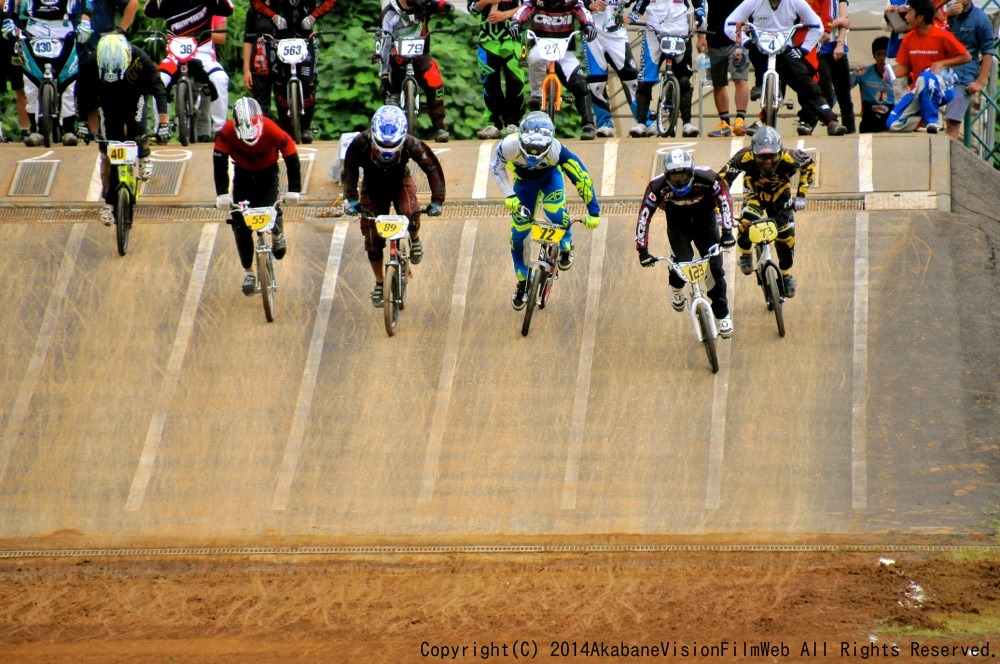 2014JBMXFシリーズ 第３戦 in上越金谷山VOL2：マスターズ決勝　動画あり_b0065730_9244782.jpg