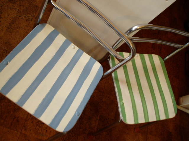 Stripeなきもち　in conservacafe_b0212252_20371680.jpg