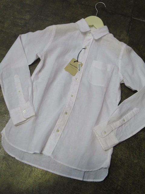 LINEN WHITE L/S SHIRTS ・・・ 今時期よりの人気定番品です★★★_d0152280_21111164.jpg