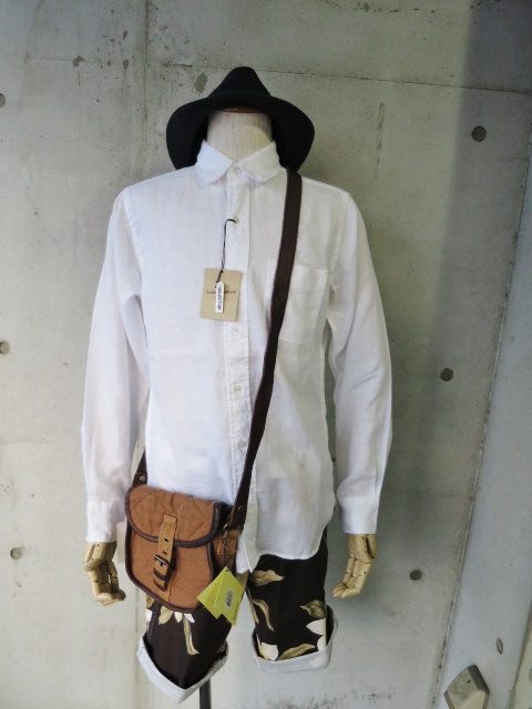 LINEN WHITE L/S SHIRTS ・・・ 今時期よりの人気定番品です★★★_d0152280_21121319.jpg