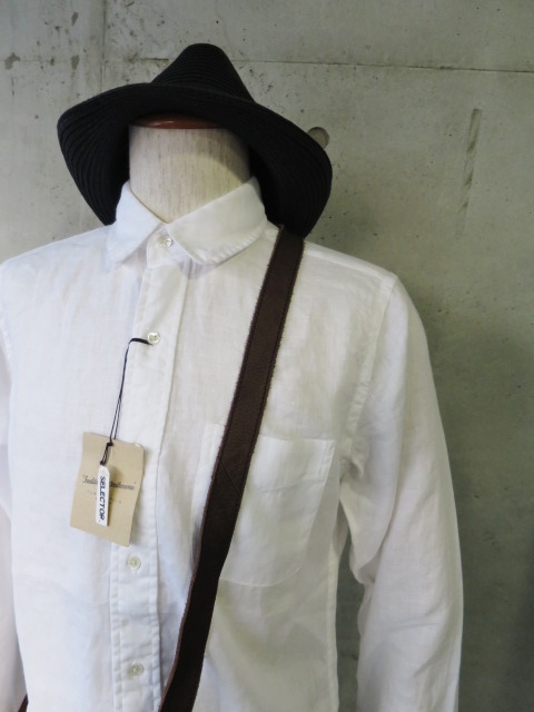 LINEN WHITE L/S SHIRTS ・・・ 今時期よりの人気定番品です★★★_d0152280_21121930.jpg