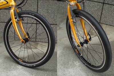 DAHON Visc P18マンゴーオレンジ（2012年購入）