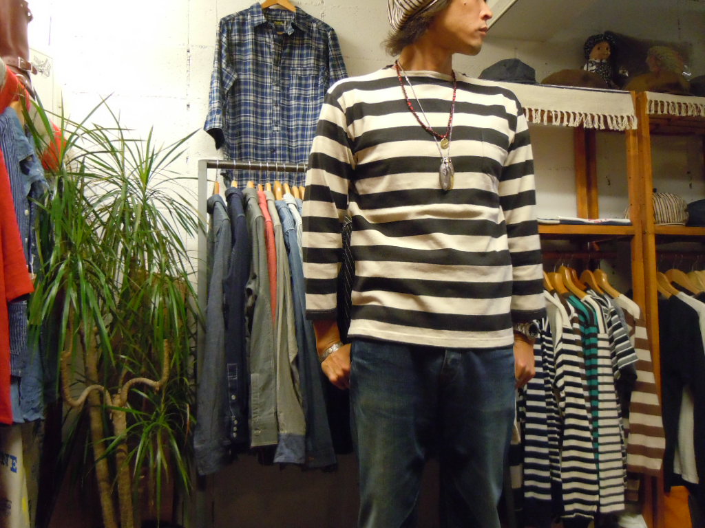 CUSHMAN \"HEAVY WEIGHT BORDER TEE\"_b0278148_1555186.jpg