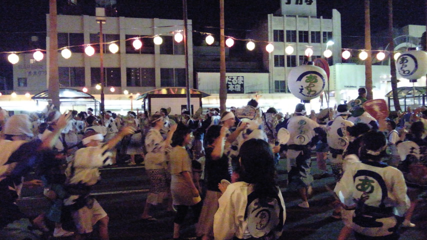 阿波踊り２０１４、阿波踊り堪能！：徳島の阿波踊りは、宝塚歌劇とは逆だった！？_e0171614_829187.jpg