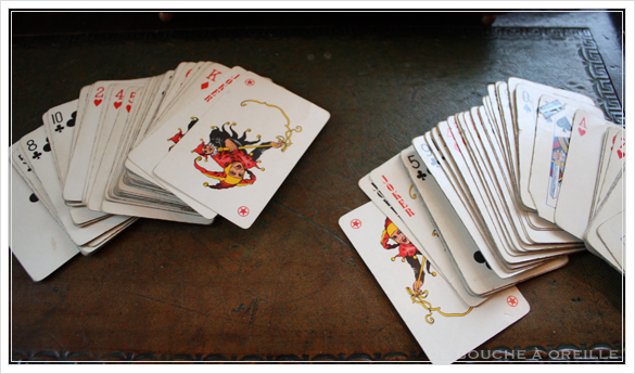 De vieilles cartes à jouer et leur coffret 古いトランプと木箱_d0184921_15472515.jpg
