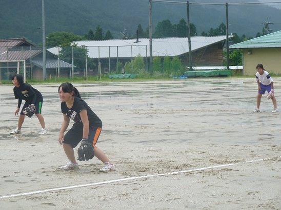 雨だけど、ソフトやりたい！H26年8月15日（金）_d0010630_20221596.jpg