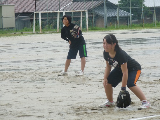 雨だけど、ソフトやりたい!H26年8月15日(金)_d0010630_20241255.jpg