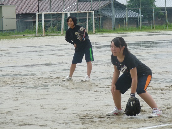 雨だけど、ソフトやりたい！H26年8月15日（金）_d0010630_20241255.jpg