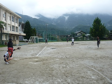 雨だけど、ソフトやりたい！H26年8月15日（金）_d0010630_20294918.jpg