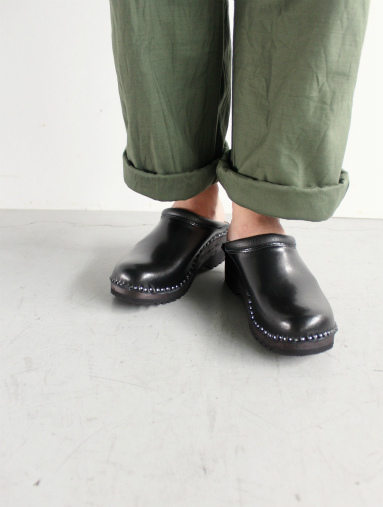 Troentorp サボ (Swedish Clog - Plain toe - Smooth) (MENS