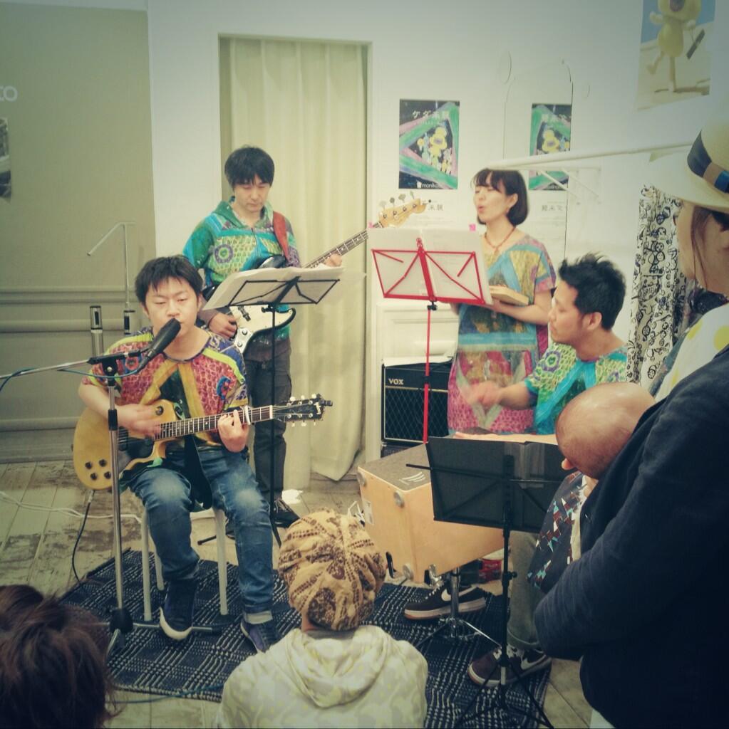 FAB CUSHIONライブ振り返り。。5/10『ケダ来襲』＠渋谷PARCO PART1 monikoto_d0321296_232271.jpg