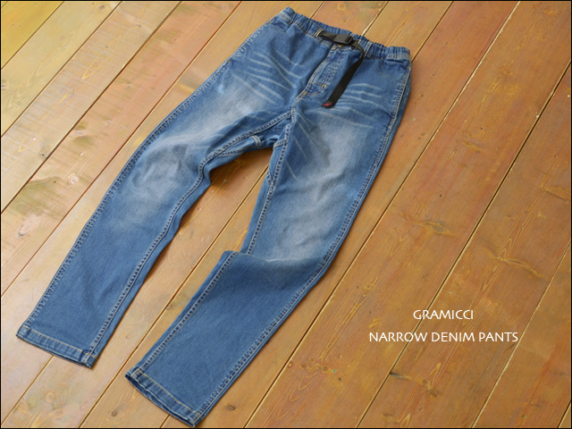 GRAMICCI [グラミチ] DENIM NARROW PANTS [GMP-14F005] MEDIUM USED MEN\'S _f0051306_21535379.jpg