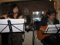 AKIKO&FELIPEレコ発LIVE@喫茶ニカ_b0212316_17392973.jpg