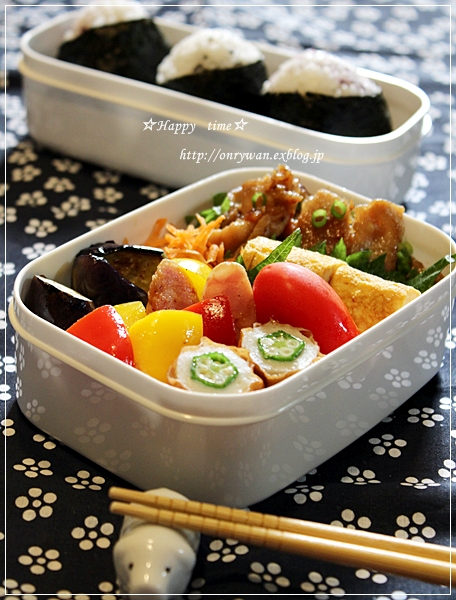 豚肉の味噌漬け焼き弁当とラウンドパン♪_f0348032_16154990.jpg