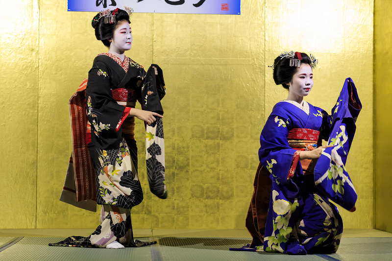 祇園小唄～京の七夕にて（上七軒・梅ちえさん、梅咲久さん）_f0155048_23572997.jpg