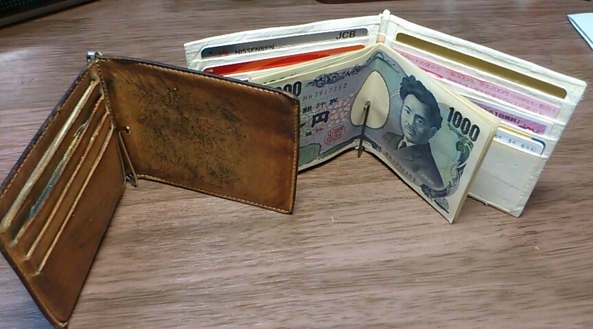 紙の財布 ちょこっとした理科の小道具