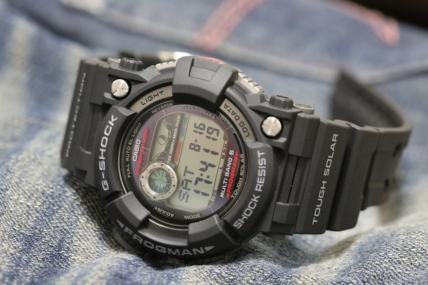 G-SHOCK　フロッグマン　GWF-1000-1JF　　雨蛙カスタム