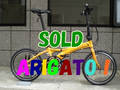 DAHON Visc P18マンゴーオレンジ（2012年購入）