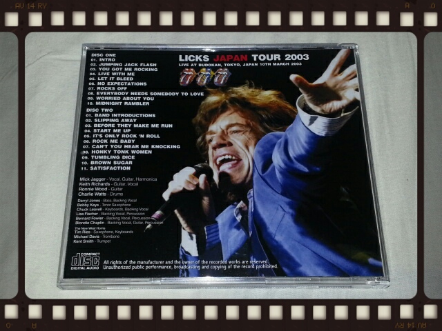 THE ROLLING STONES / BUDOKAN 2003_b0042308_22593194.jpg