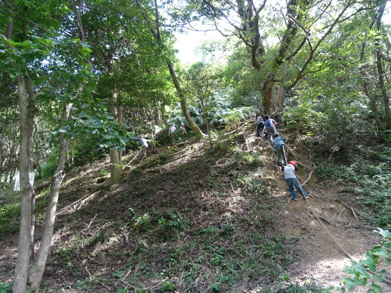 深日小学校＆多奈川小学校学童保育第２回「里山体験」_c0108460_18452363.jpg