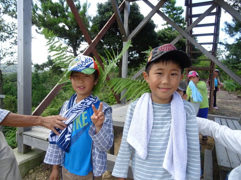 深日小学校＆多奈川小学校学童保育第２回「里山体験」_c0108460_18580640.jpg