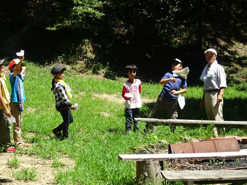 深日小学校＆多奈川小学校学童保育第２回「里山体験」_c0108460_20244021.jpg