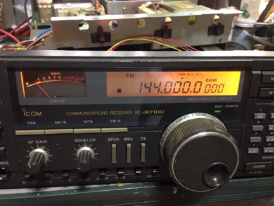 ICOM ＩＣ－Ｒ７１００修理 : バイク生活徒然草