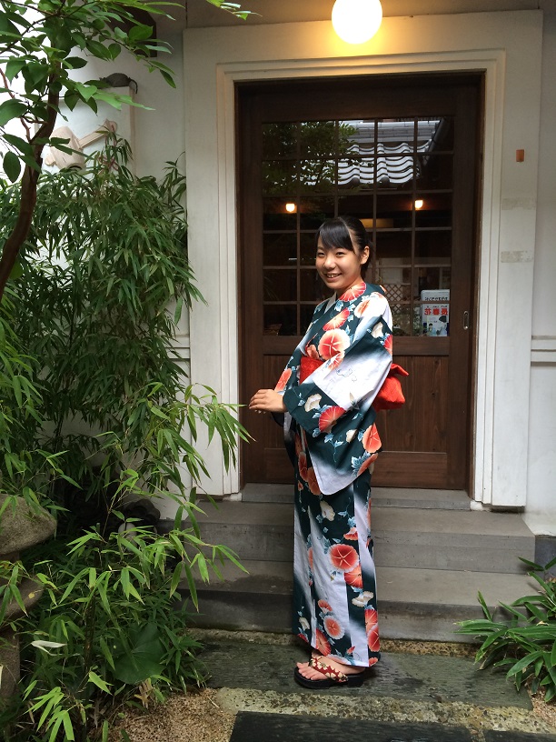 仕立て上がった浴衣で、記念撮影♪_d0230676_13183046.jpg