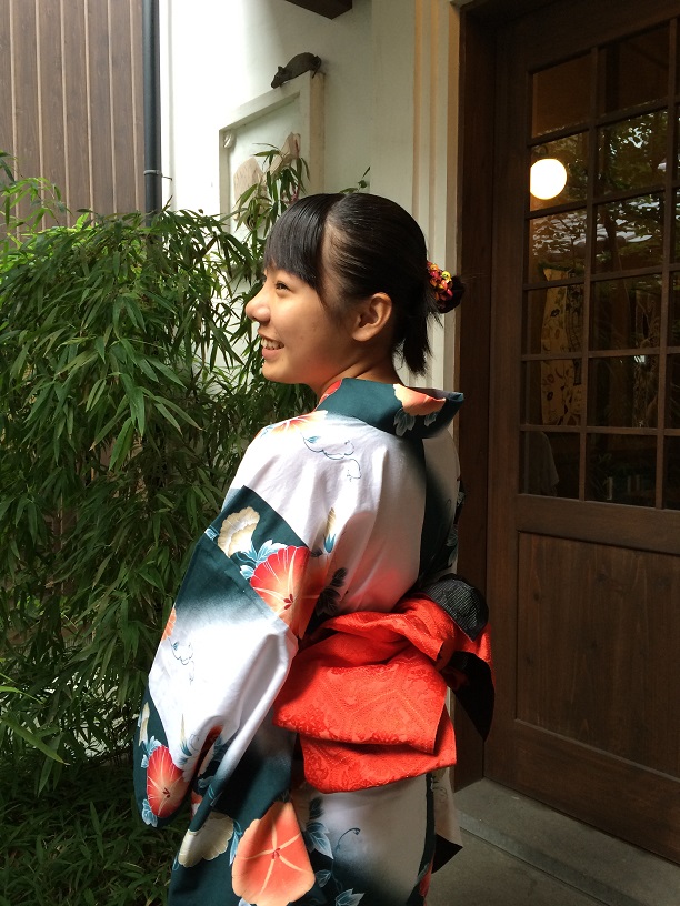 仕立て上がった浴衣で、記念撮影♪_d0230676_13185830.jpg