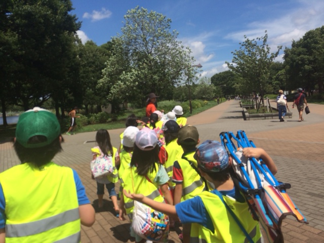 8月15日 舎人公園 水遊び_c0315908_08465514.jpg