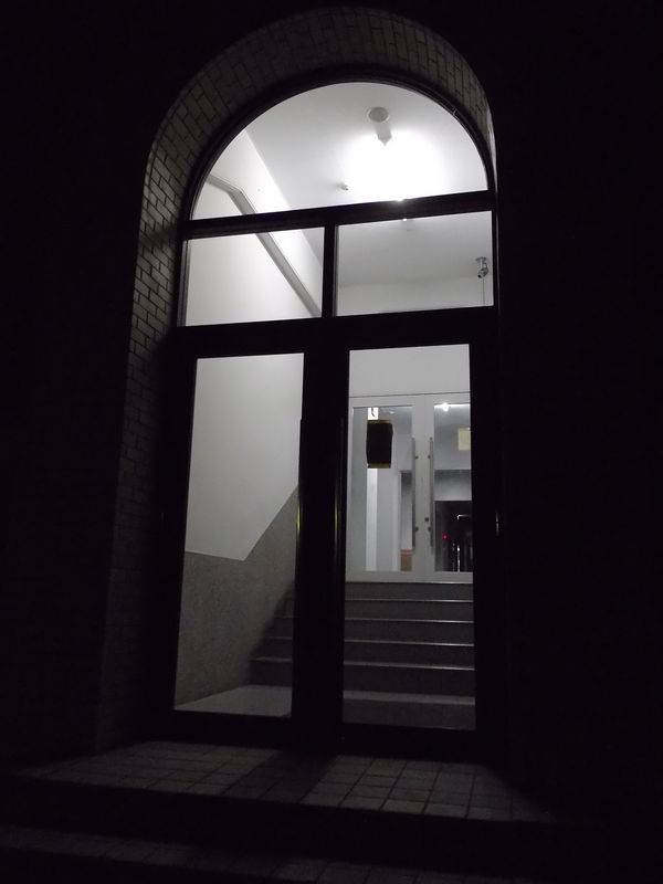 夜の帰り道:北大構内_c0025115_2254150.jpg