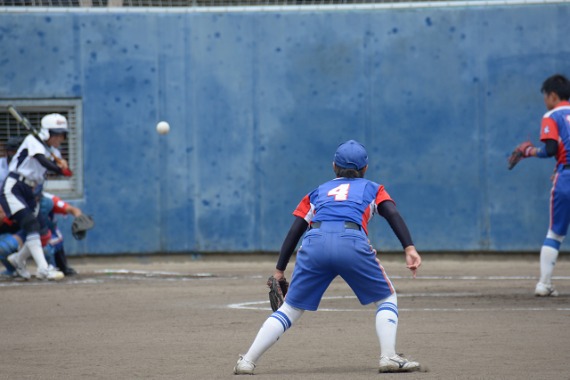 愛媛全中　二日目　岸城中決勝進出_b0249247_18415848.jpg