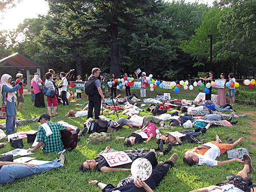 桃色ゲリラ　Free Gaza Picnic!　東京レインボー祭り_a0188487_17192250.jpg