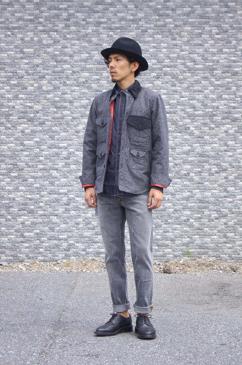 COMME des GARCONS HOMME & visvim - Gray × Red Look!!!_c0079892_19392744.jpg
