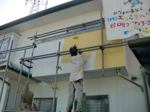 佐伯区 M様邸・外壁塗装工事_d0125228_2483227.jpg