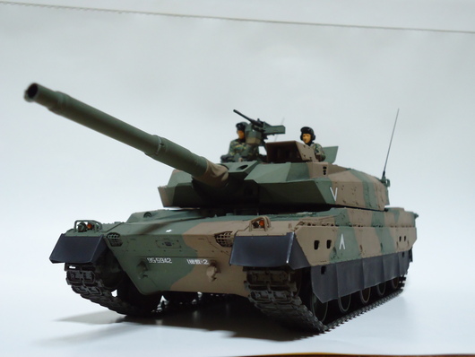 タミヤ 陸上自衛隊 10式戦車 燃やせないごみ研究所