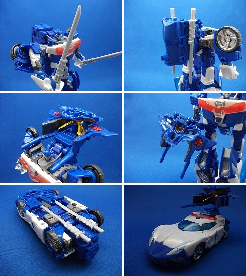 動画付きレビュー】トランスフォーマーGo! G01 侍チーム1号
