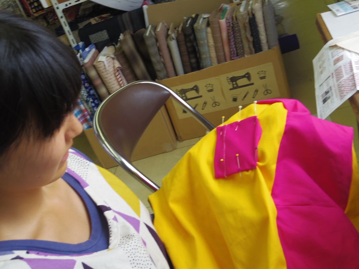 おさや糸店さんで貴重なお仕事体験!_d0156706_1355814.jpg