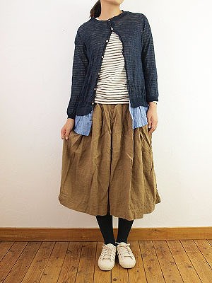 8/22 Veritecoeur ヴェリテクール ベルギーリネンハカマキュロット入荷_f0325437_13010045.jpg