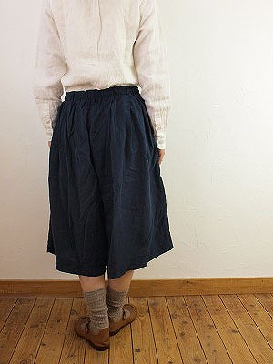 8/22 Veritecoeur ヴェリテクール ベルギーリネンハカマキュロット入荷_f0325437_13010853.jpg