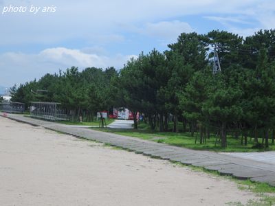 季節外れ？の海水浴場@瀬戸内海_f0295238_00051821.jpg