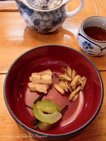 門前仲町ランチ 近為 黄金漬け三点盛合せ定食_b0133053_0461241.jpg