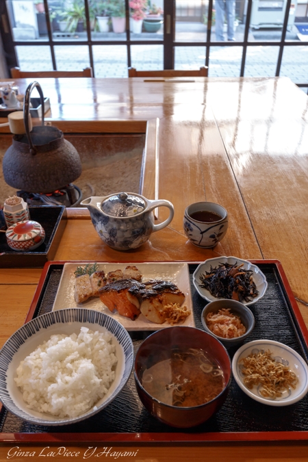 門前仲町ランチ 近為 黄金漬け三点盛合せ定食_b0133053_0461310.jpg