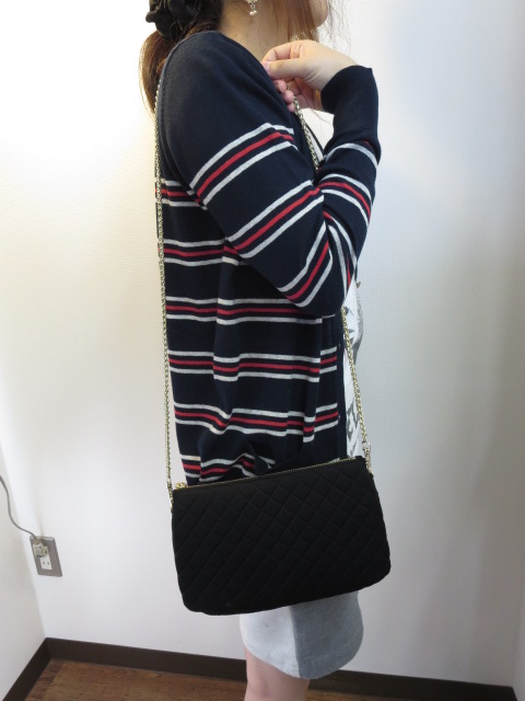 DOUBLE STANDARD CLOTHING -accessoire- キルト ショルダーBAG_e0076692_13372529.jpg