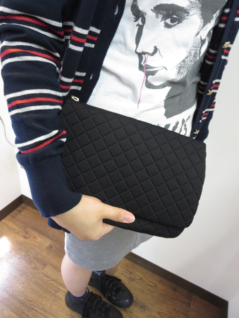 DOUBLE STANDARD CLOTHING -accessoire- キルト ショルダーBAG_e0076692_13373744.jpg